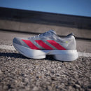 Adidas Adizero Adios Pro 4 Grey Two Lucid Red