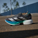 Adidas Adizero Adios Pro 4 Core Black Matte Silver Glory Green